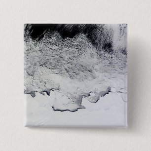 Badge Carré 5 Cm Banzare, Sabrina, et côtes de Budd, Antarctique