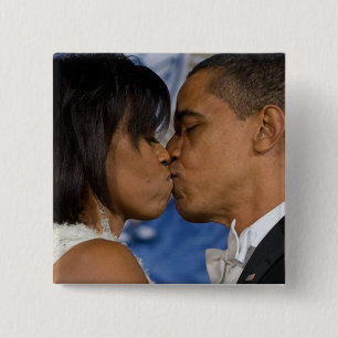 Badge Carré 5 Cm Barack Obama
