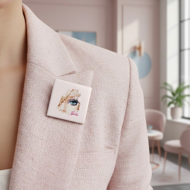 Badge Carré 5 Cm Barb (Créateur téléchargé)