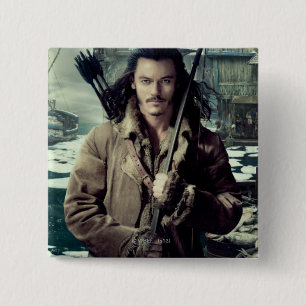 Badge Carré 5 Cm BARD THE BOWMAN™ à Laketown