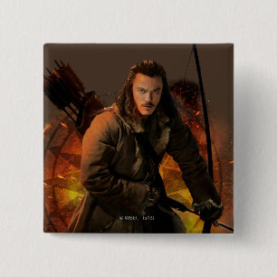 Badge Carré 5 Cm BARD THE BOWMAN™ Graphic
