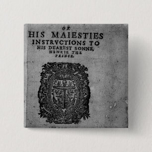 Badge Carré 5 Cm Basilic Doron, 1603