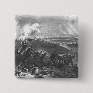 Badge Carré 5 Cm Bataille de Gettysburg