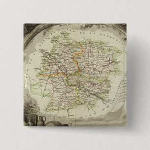 Badge Carré 5 Cm Batch et Garonne