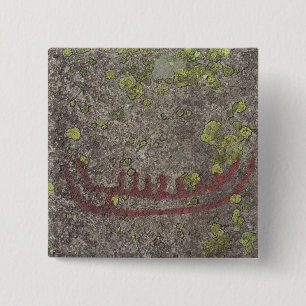 Badge Carré 5 Cm Bateau