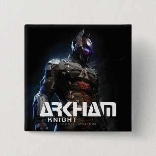 Badge Carré 5 Cm Batman   Arkham Knight