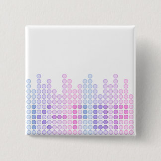 Badge Carré 5 Cm Battements de K-Bruit