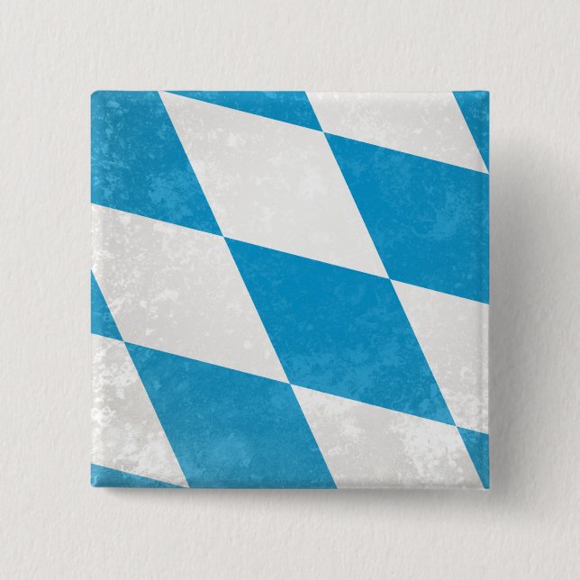 Badge Carré 5 Cm Bavière (Devant)