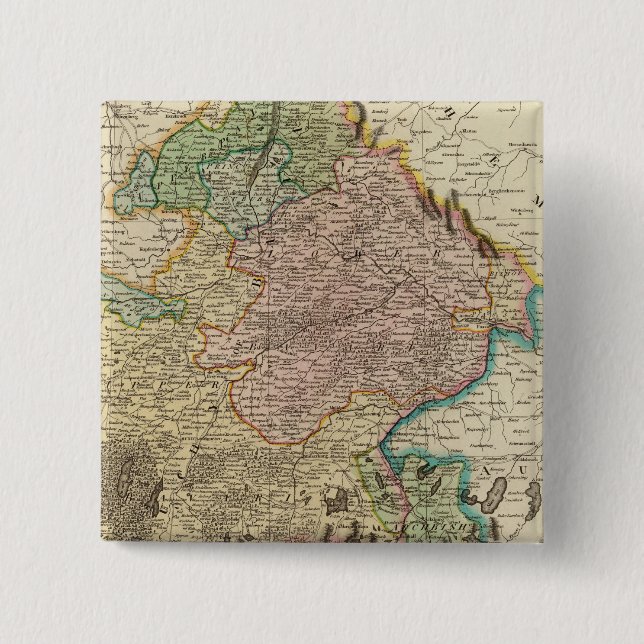 Badge Carré 5 Cm Bavière proprement dite (Devant)