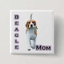 Beagle Maman 4 - Bouton