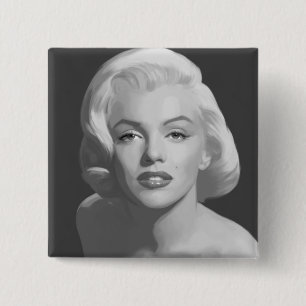 Badge Carré 5 Cm Beauté classique 4