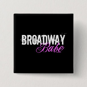 Badge Carré 5 Cm Bébé de Broadway