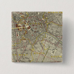 Badge Carré 5 Cm Berlin