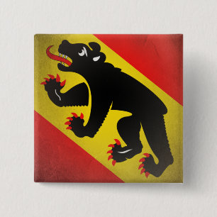 Badge Carré 5 Cm Berne