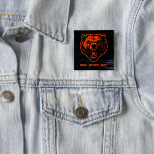 Badge Carré 5 Cm Bien Mieux Le Meilleur Ne Le Laissez Jamais Repose