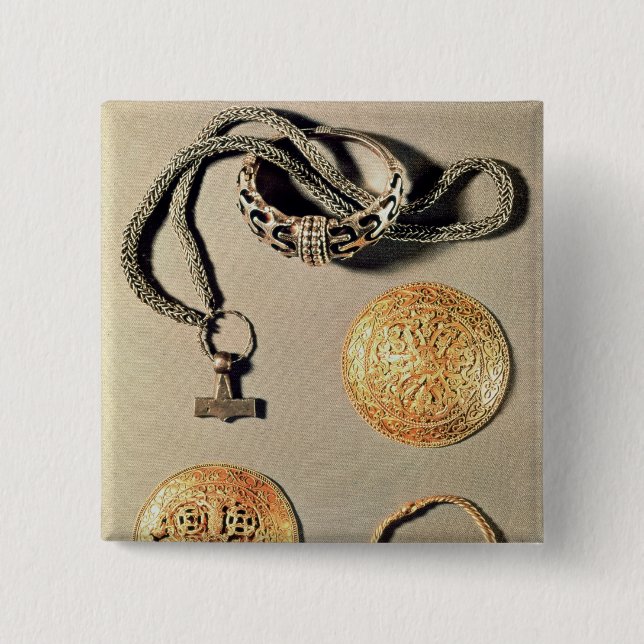 Badge Carré 5 Cm Bijoux TtoB LtoR de Viking (Devant)