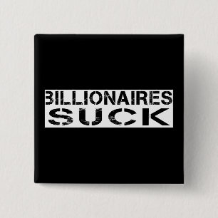 Badge Carré 5 Cm -Billionaires sucer