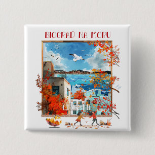 Badge Carré 5 Cm Biograd na moru 2