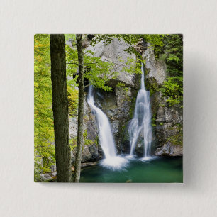 Badge Carré 5 Cm Bish Bash Falls dans le parc national Bish Bash Fa