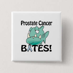 Badge Carré 5 Cm BITES sur le cancer de la prostate