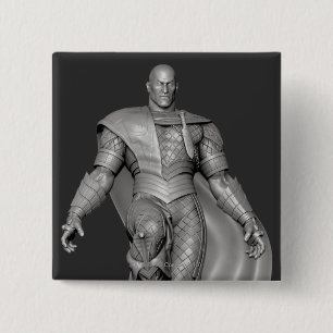 Badge Carré 5 Cm Black Adam Alternate