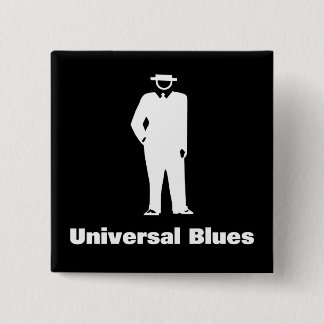 Badge Carré 5 Cm Bleus universels
