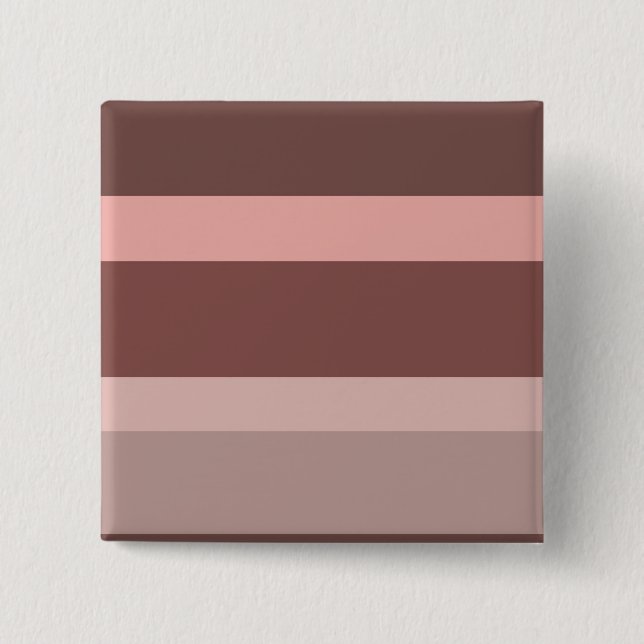 Badge Carré 5 Cm Bloc de couleur profonde Arrt (Devant)