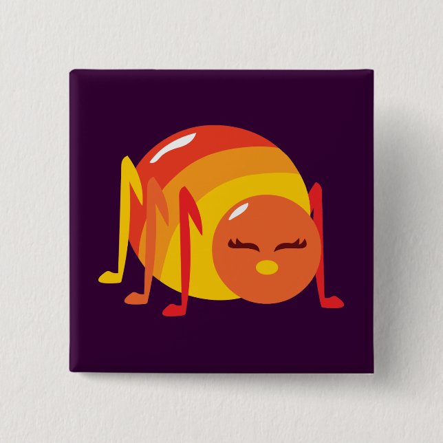 Badge Carré 5 Cm Bogue à répartition (Devant)