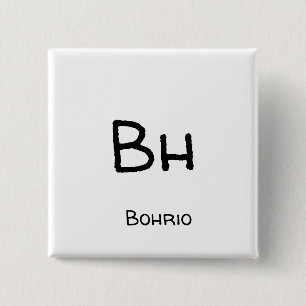 Badge Carré 5 Cm Bohrium - Bh