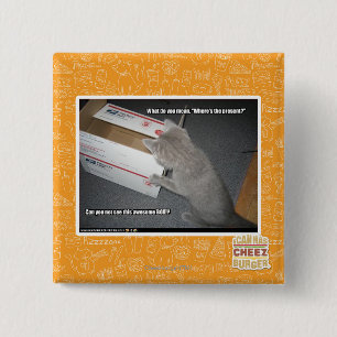 Badge Carré 5 Cm Boîte impressionnante