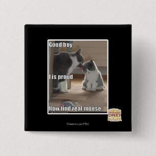 Badge Carré 5 Cm Bon garçon