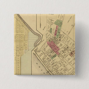 Badge Carré 5 Cm Borough Bellevue