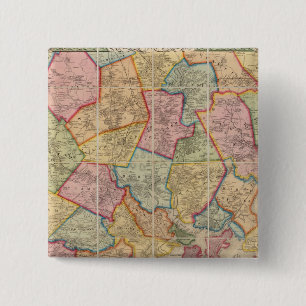 Badge Carré 5 Cm Boston et ses environs