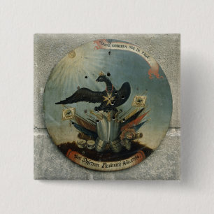 Badge Carré 5 Cm Bouclier d'un dirigeant prussien, 1764