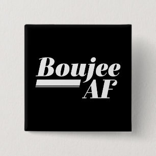Badge Carré 5 Cm Boujee AF
