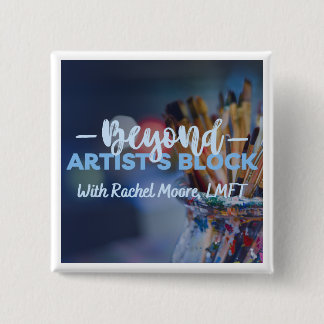 Badge Carré 5 Cm Bouton