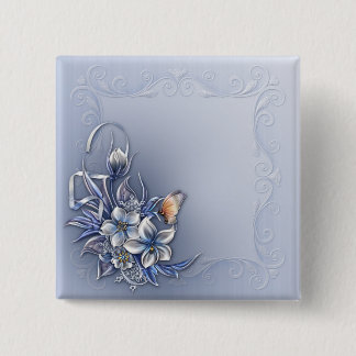 Badge Carré 5 Cm Bouton