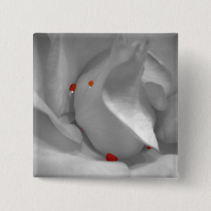 Badge Carré 5 Cm Bouton Aquarelle Éolienne