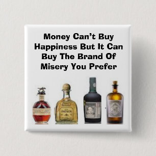 Badge Carré 5 Cm Bouton Argent