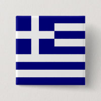 Bouton avec drapeau de la Grèce