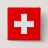 Bouton avec Drapeau de Suisse