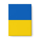 Bouton avec drapeau d'Ukraine