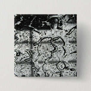 Badge Carré 5 Cm Bouton Bouton Boutons d'eau