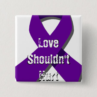 Badge Carré 5 Cm Bouton carré