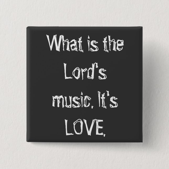 Badge Carré 5 Cm Bouton carré (Devant)