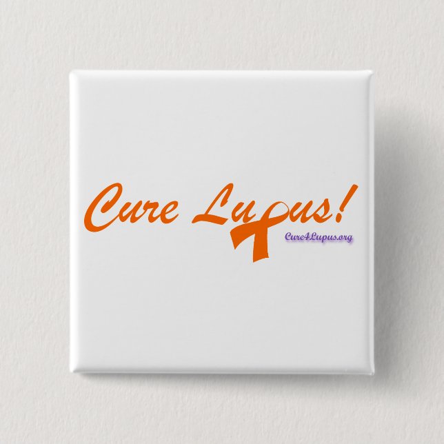 Badge Carré 5 Cm Bouton carré (Devant)