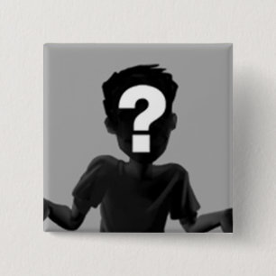 Badge Carré 5 Cm Bouton carré