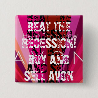 Badge Carré 5 Cm Bouton carré