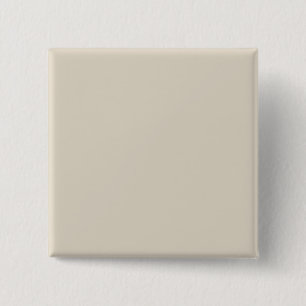 Badge Carré 5 Cm Bouton carré Bone White avec épingle au dos