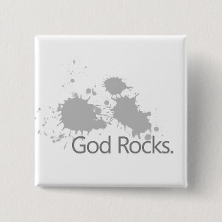 Badge Carré 5 Cm Bouton carré - customisé